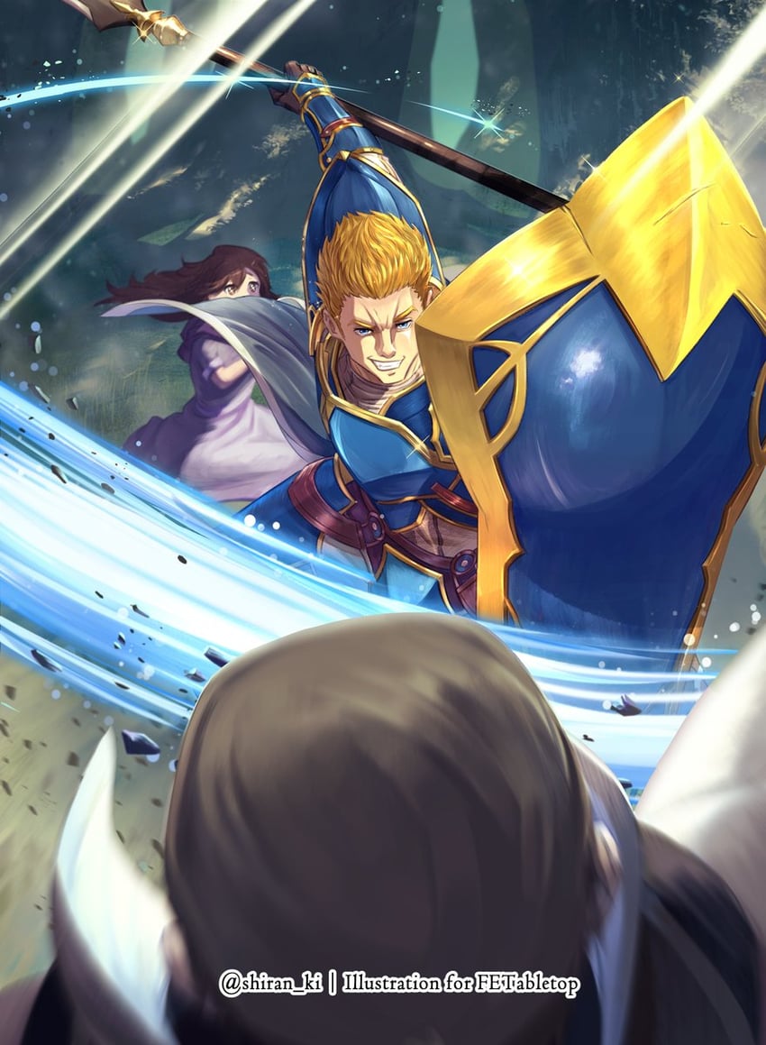 gatrie (fire emblem and 1 more) drawn by shiran_ki