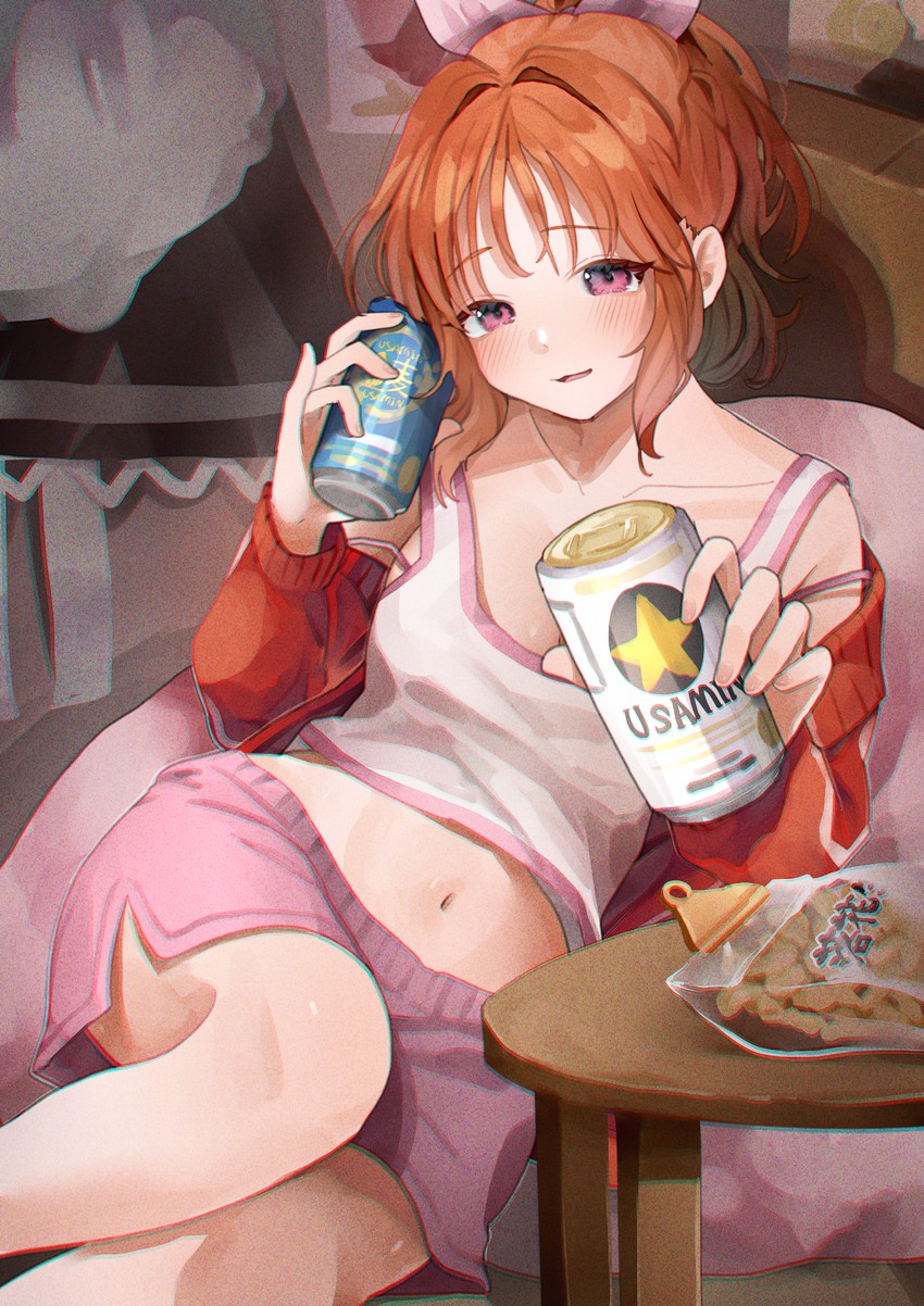 abe nana (idolmaster and 1 more) drawn by ningen_mame