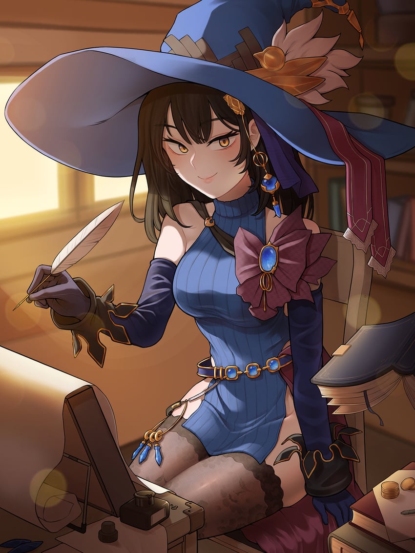 scheherazade (brown dust and 1 more) drawn by moongom