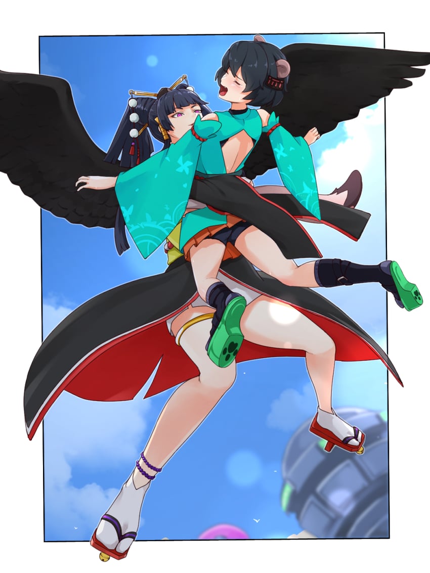 nyotengu (dead or alive) drawn by tuzi717