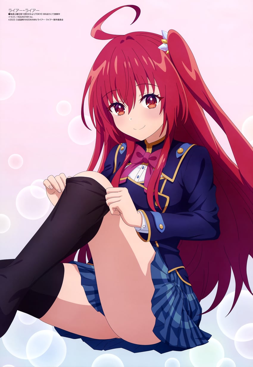 saionji sarasa (megami magazine and 1 more) drawn by aquastar_inc.