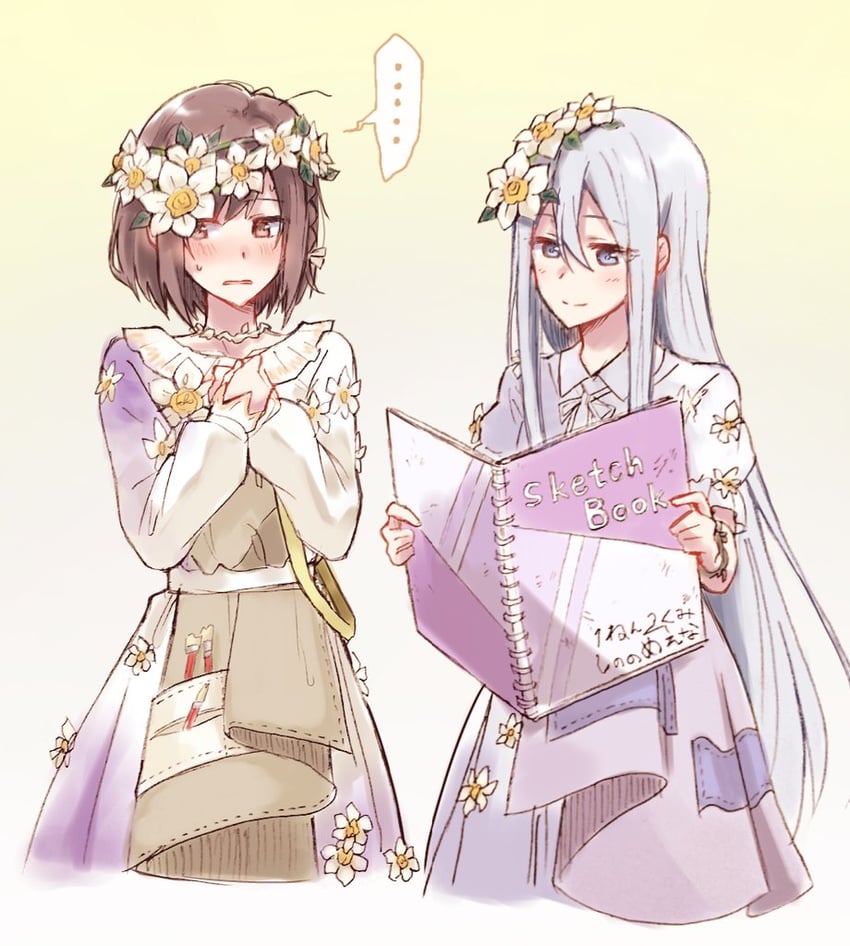 shinonome ena and yoisaki kanade (project sekai) drawn by freezing_sekai