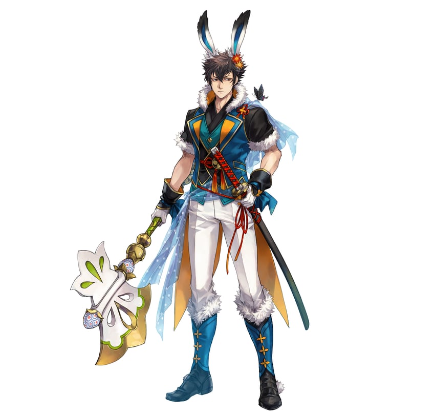 lon'qu (fire emblem and 2 more) drawn by hagiya_kaoru