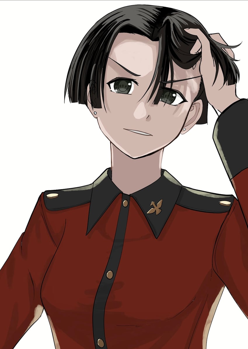 vanilla (girls und panzer and 1 more) drawn by nmz_zmn