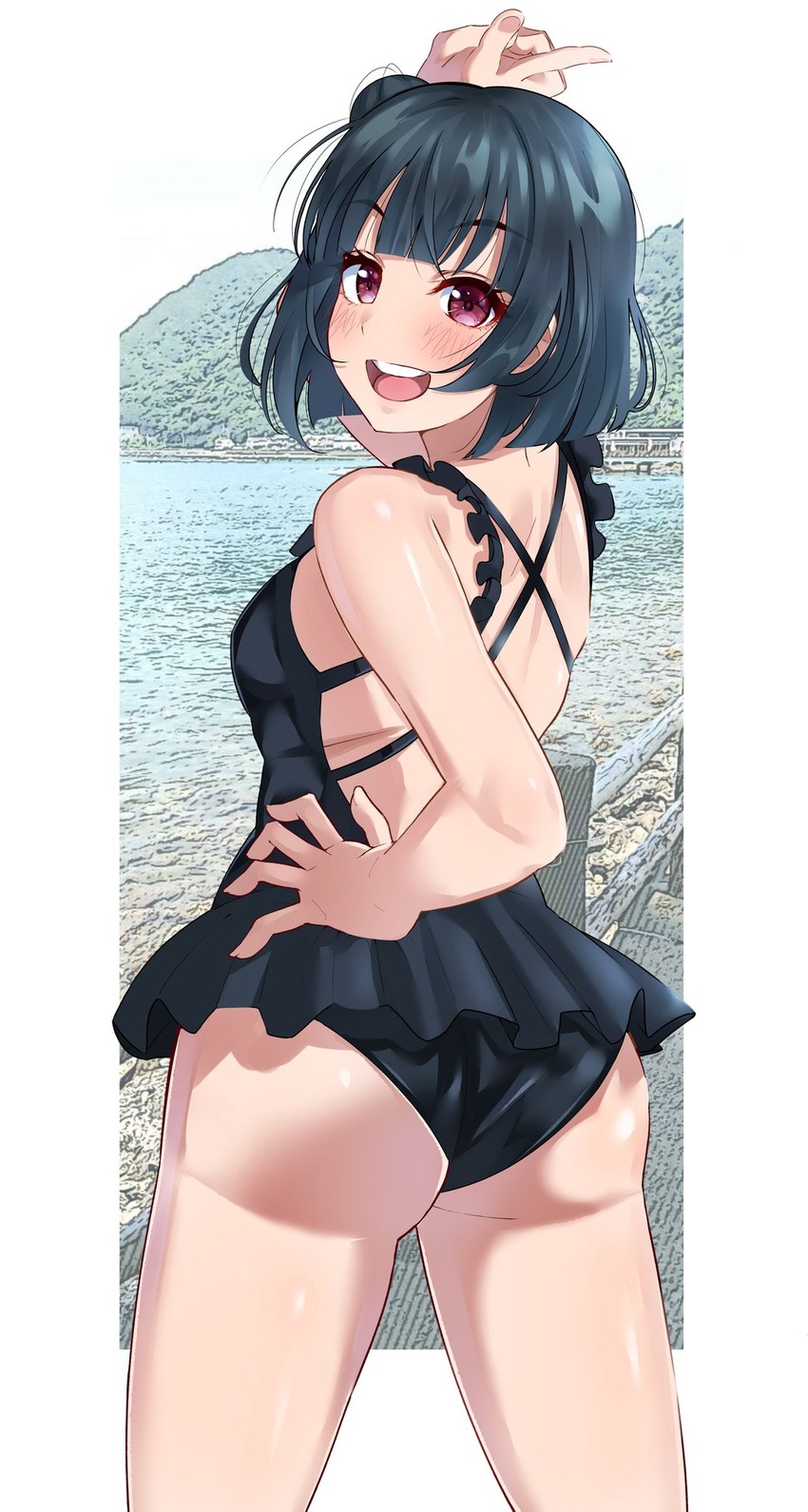 tsushima yoshiko (love live! and 1 more) drawn by igarashi_kyouhei
