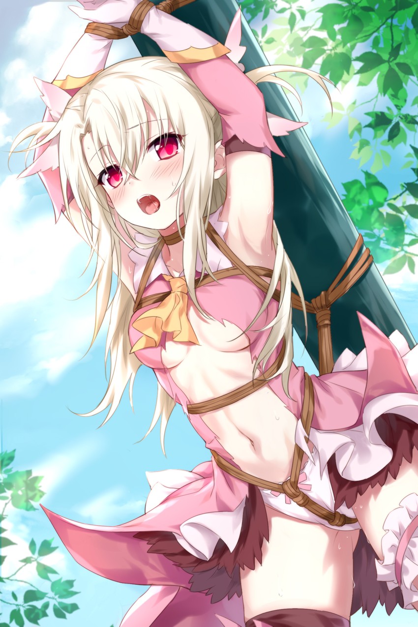 illyasviel von einzbern and prisma illya (fate and 1 more) drawn by devil_heavens