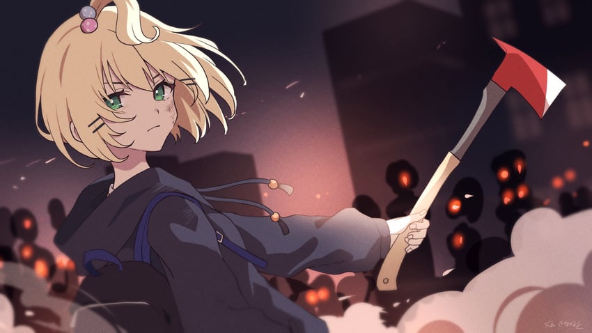 millie parfait (nijisanji and 1 more) drawn by kgr