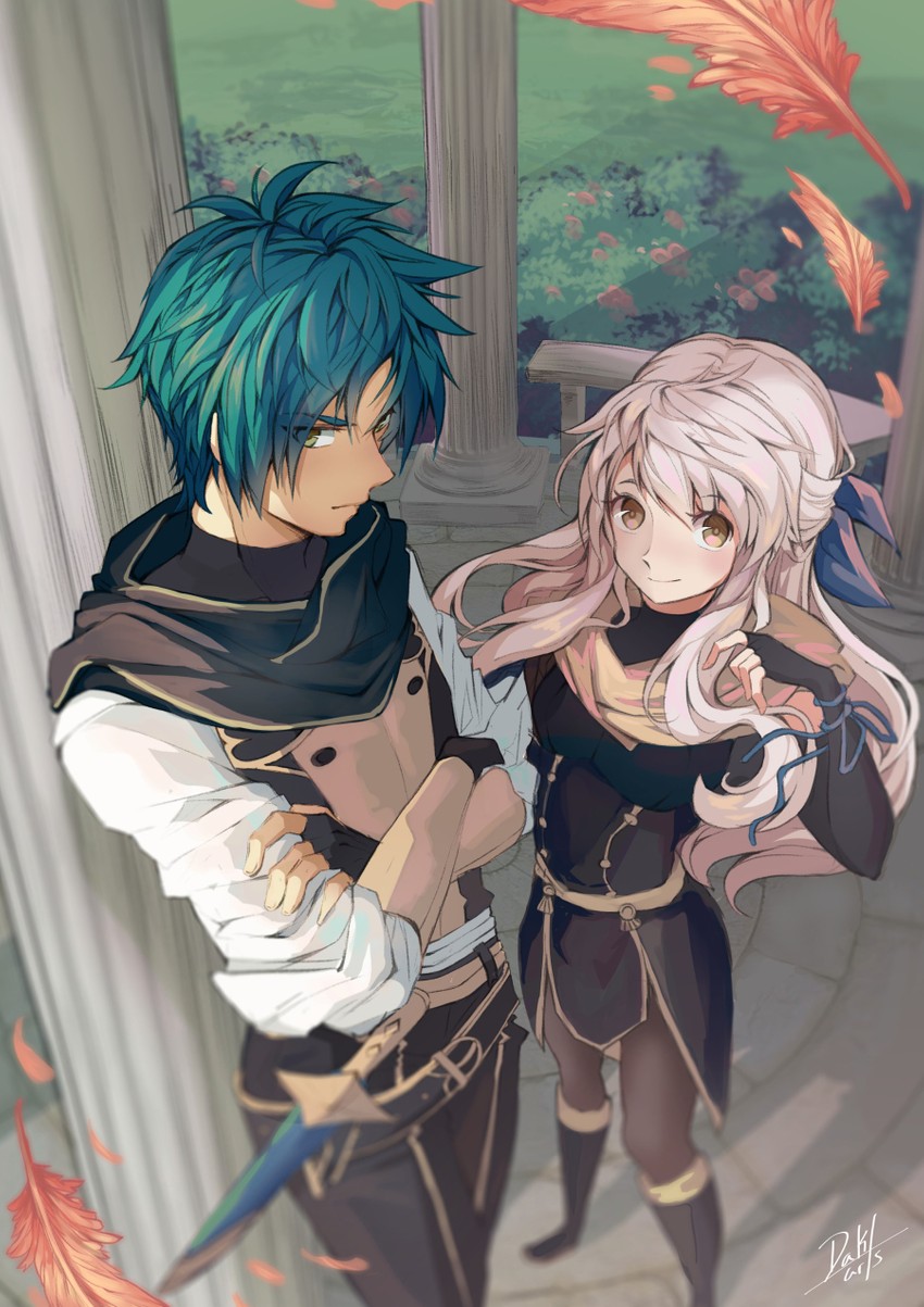 micaiah and sothe (fire emblem and 2 more) drawn by dakiarts