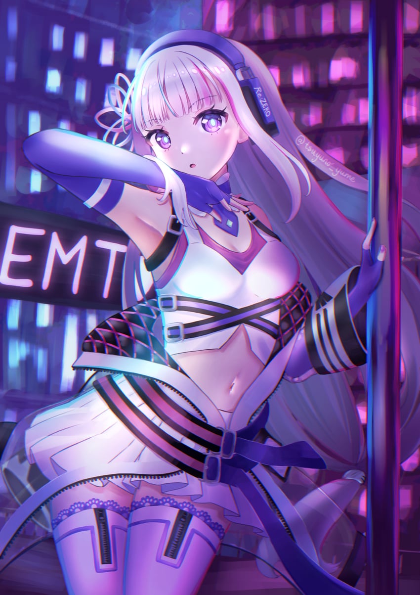 emilia (re:zero kara hajimeru isekai seikatsu) drawn by user_styt3233
