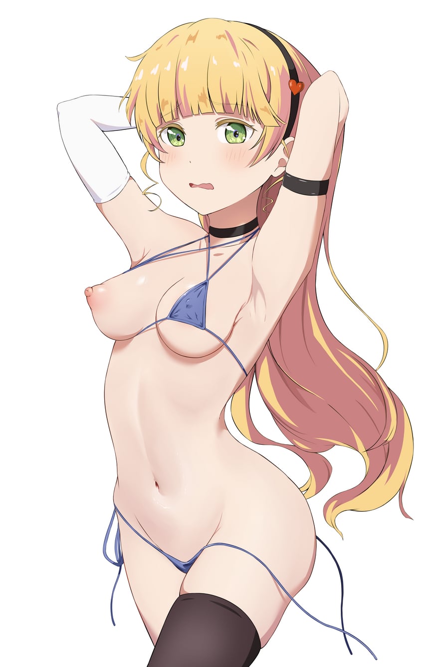 heanna sumire (love live! and 1 more) drawn by coro_fae