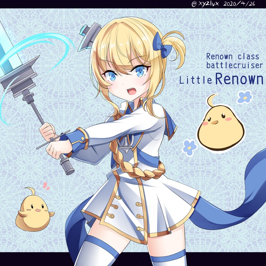 manjuu and little renown (azur lane) drawn by hebitsukai-san