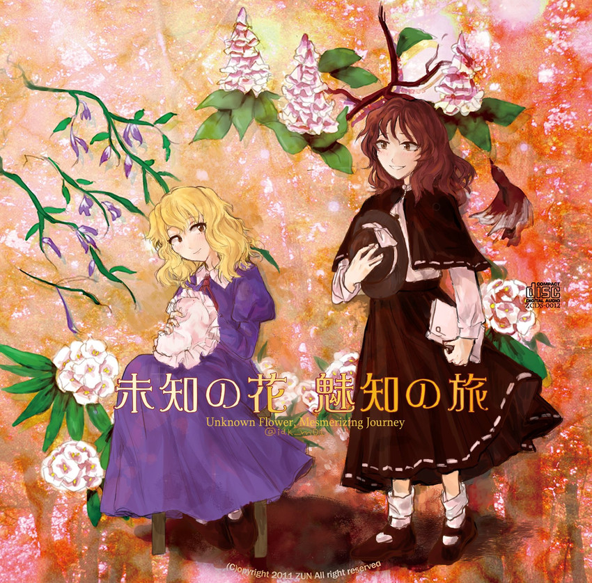 usami renko and maribel hearn (touhou and 1 more) drawn by idkrn
