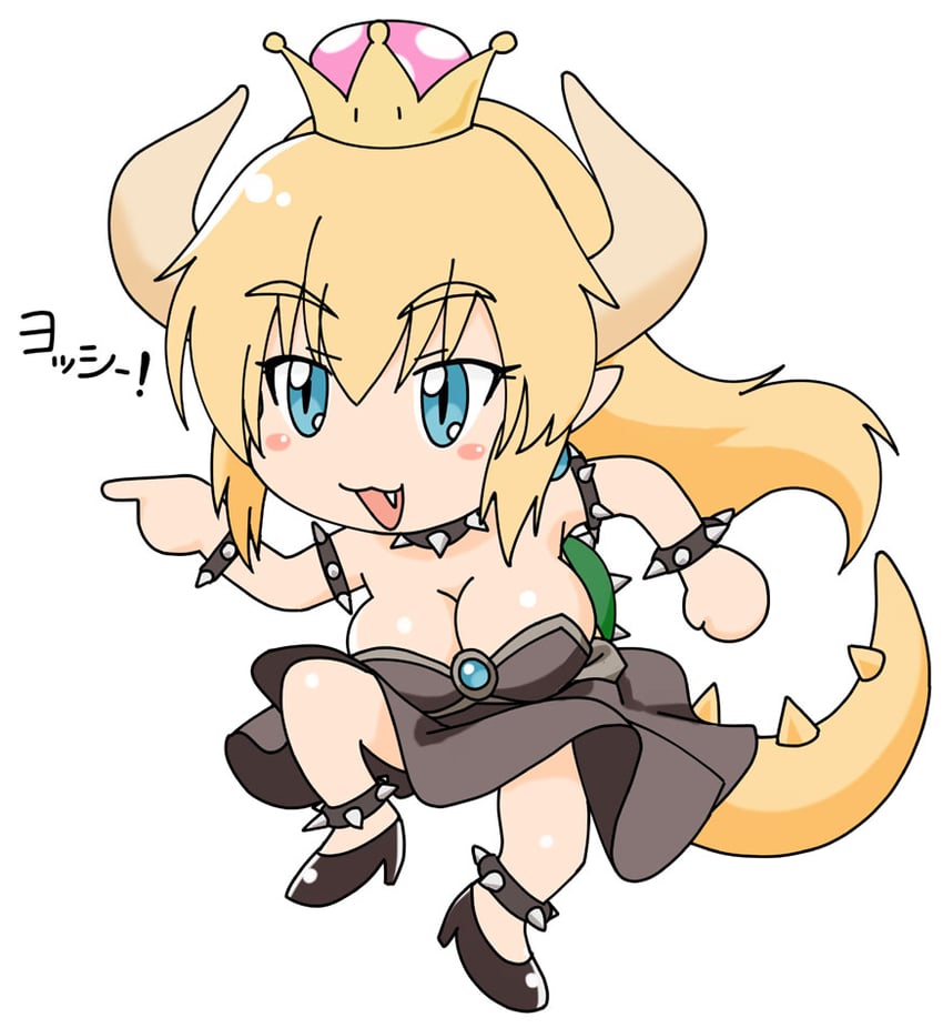 bowsette (mario and 2 more) drawn by yashiro_yuuya