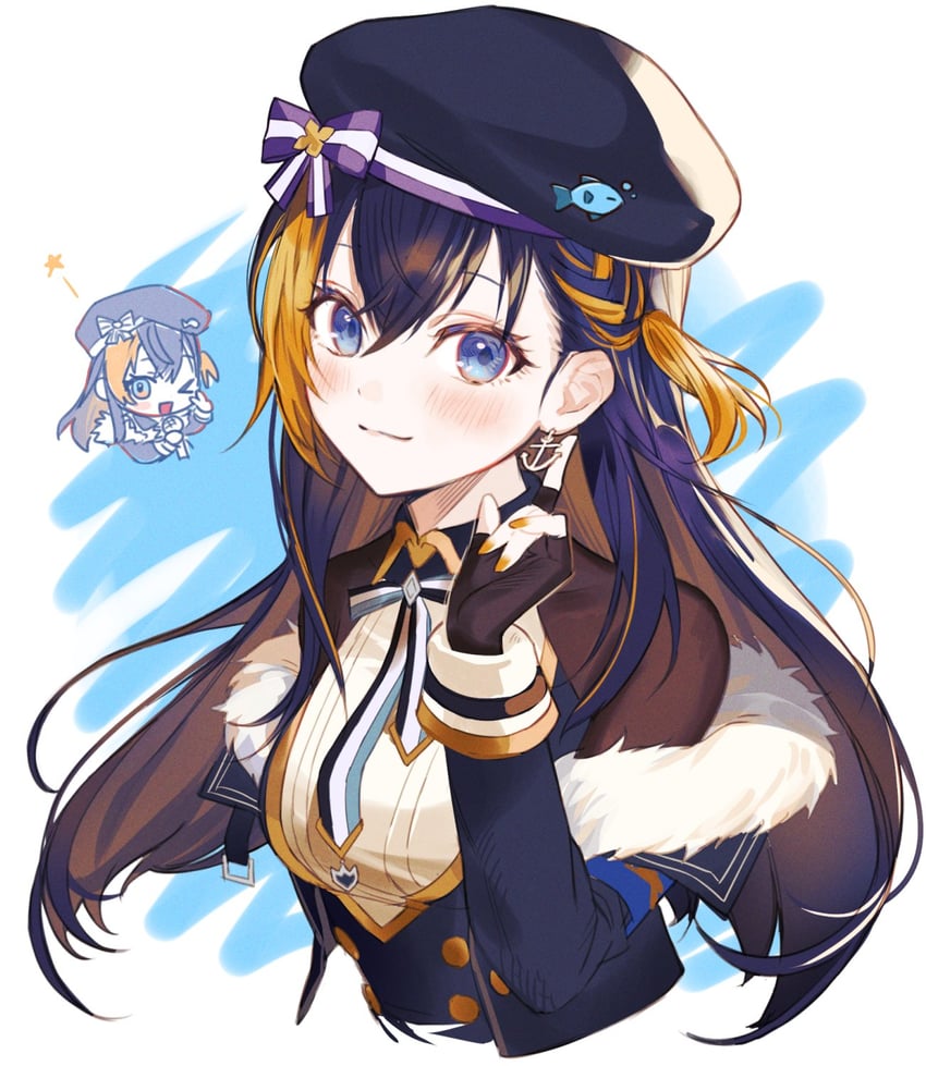 petra gurin (nijisanji and 1 more) drawn by tvt_tut