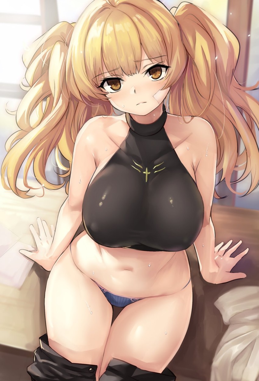 monika weisswind (granblue fantasy and 1 more) drawn by kztk