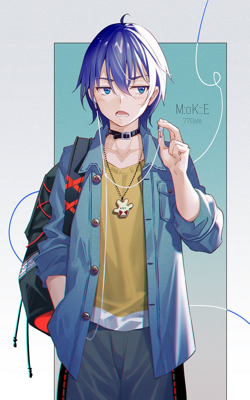 zhiyu moke (vocaloid and 1 more) drawn by tidsean