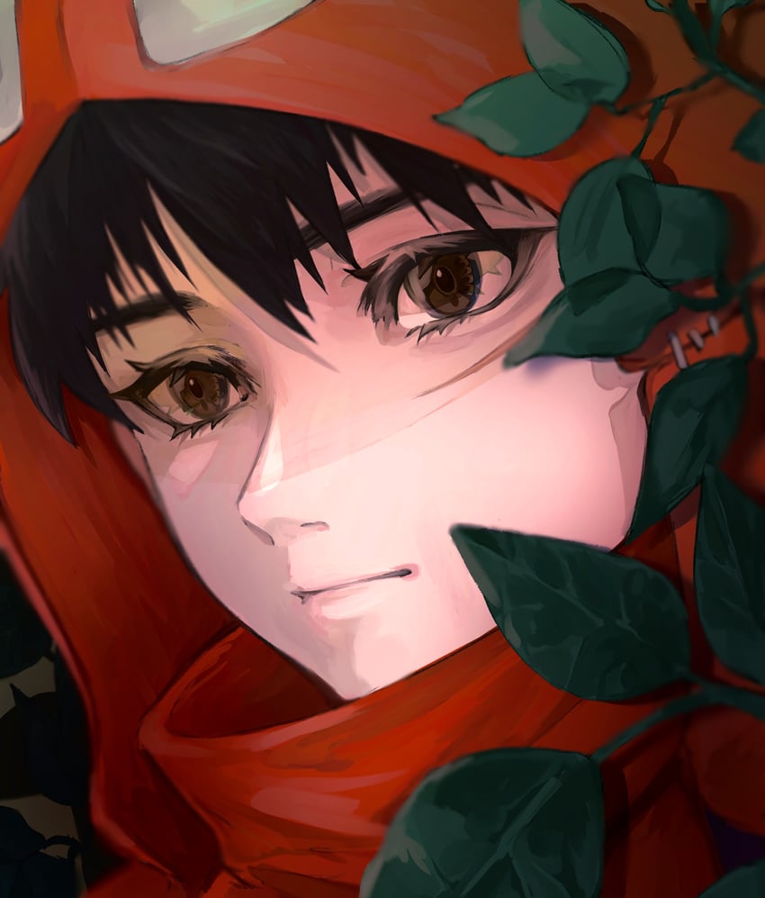 ashitaka (studio ghibli and 1 more) drawn by oj_0624