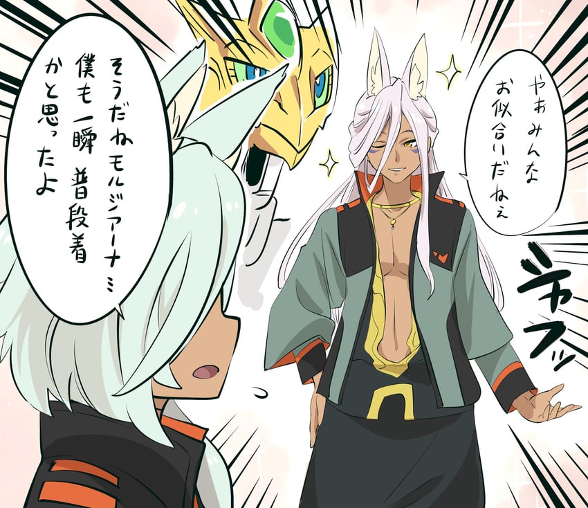 parviz, ex-valkylander, and shahryar (gundam and 2 more) drawn by kato_takuji