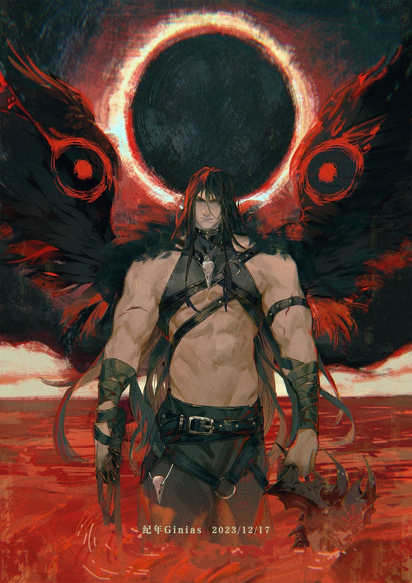 corvus corax (warhammer 40k) drawn by ginias
