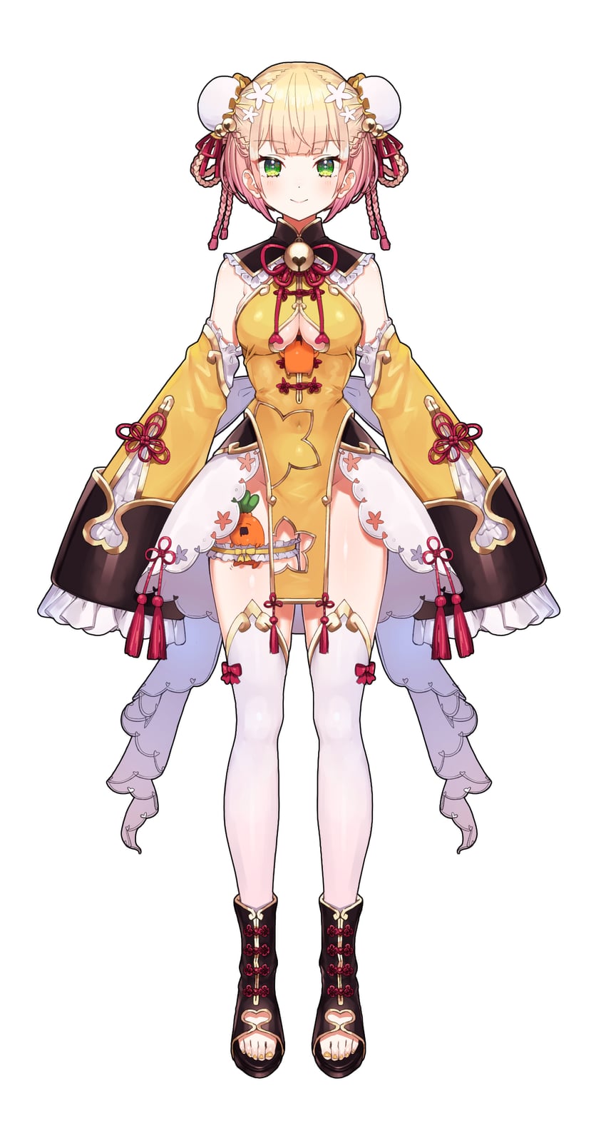momosuzu nene and nekko (hololive) drawn by oshiruko_(oshiruco_212048)