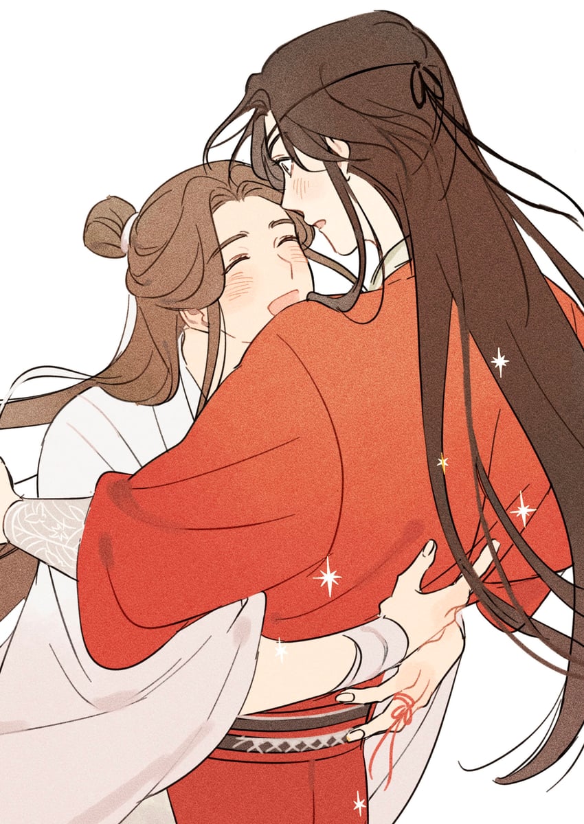 xie lian and hua cheng (tianguan cifu) drawn by tanu_new
