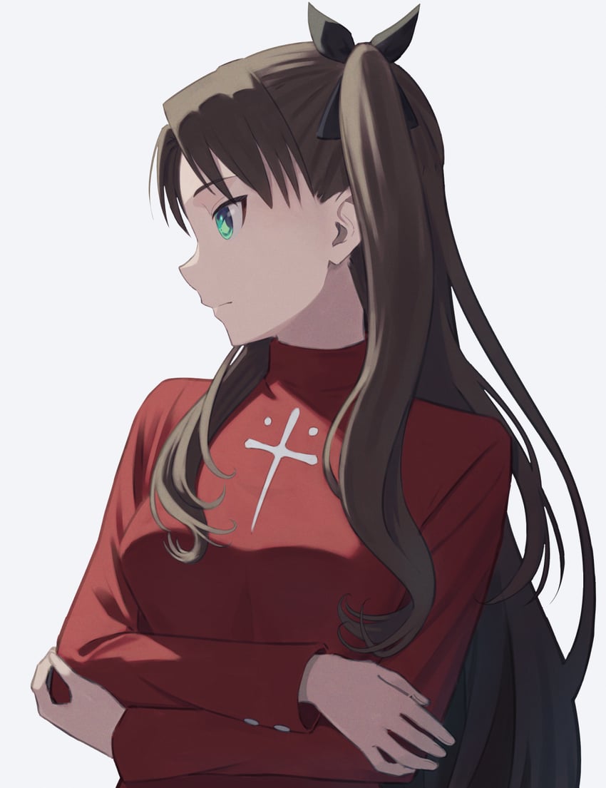 tohsaka rin (fate and 1 more) drawn by shimizu_tomoki