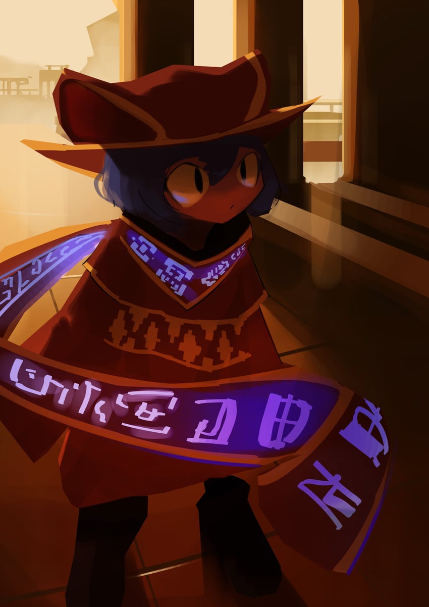 niko and traveler (oneshot and 1 more) drawn by shadches72