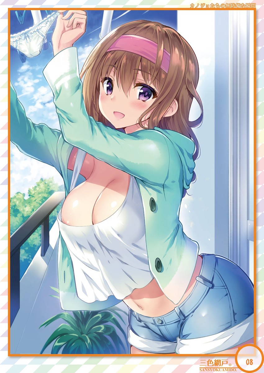 original and 1 more drawn by sanshoku_amido