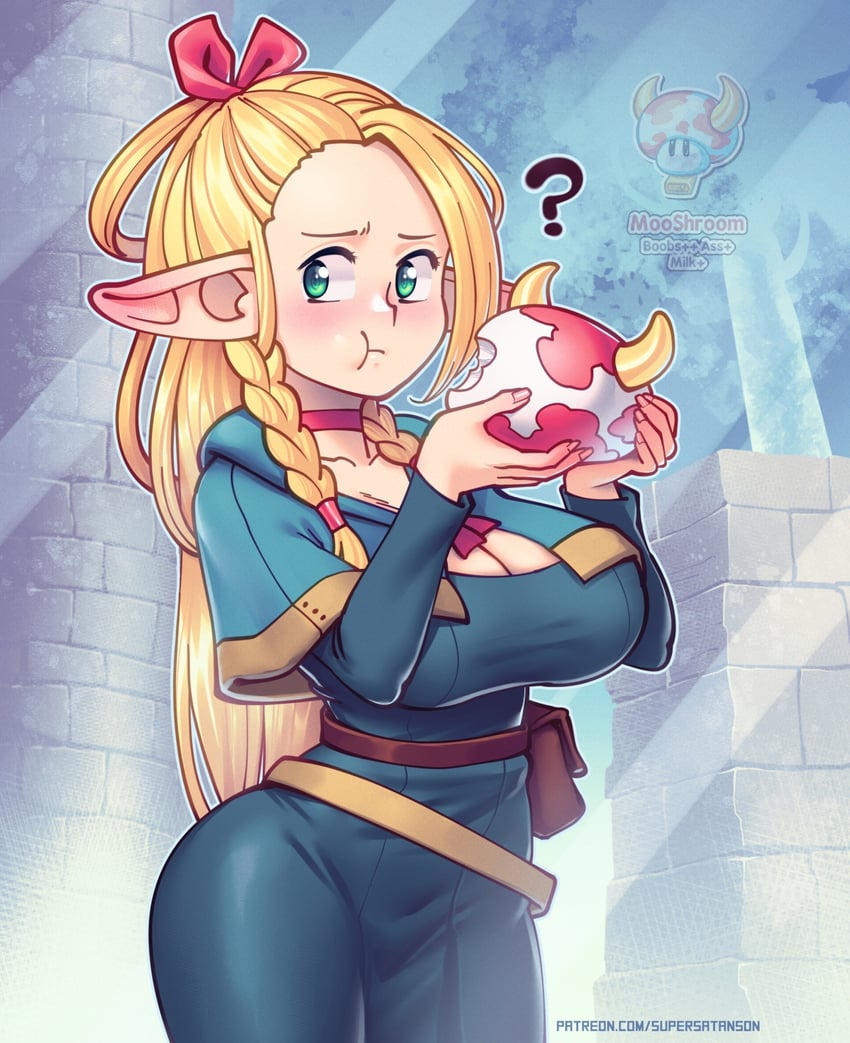 marcille donato (dungeon meshi) drawn by supersatanson