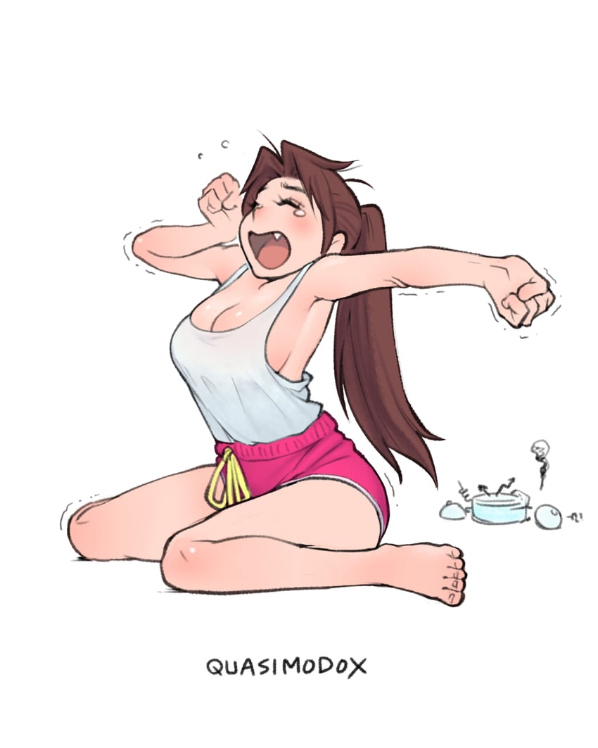 shiranui mai (street fighter and 5 more) drawn by quasimodox