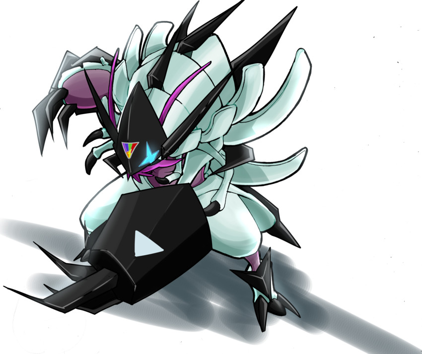 golisopod and necrozma (pokemon and 1 more) drawn by nikkado