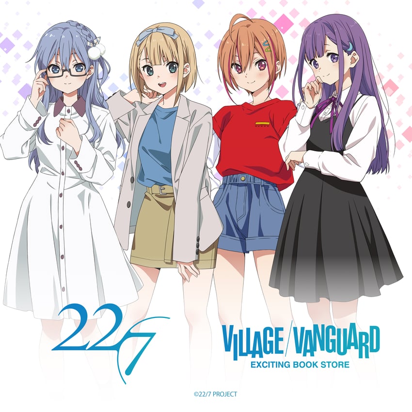 maruyama akane, saito nicole, ichinose hotaru, and himuro mizuki (22/7 and 1 more)