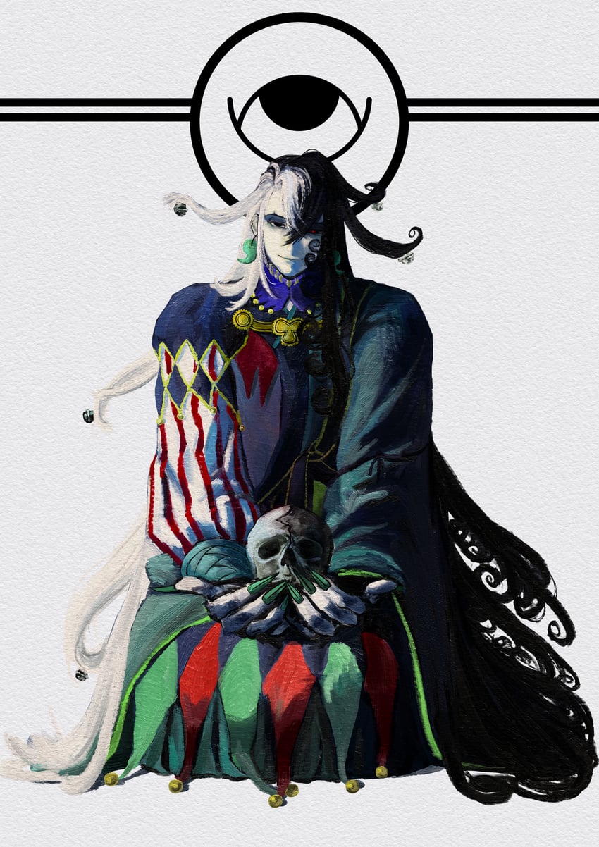 ashiya douman (fate and 1 more) drawn by qingyati1