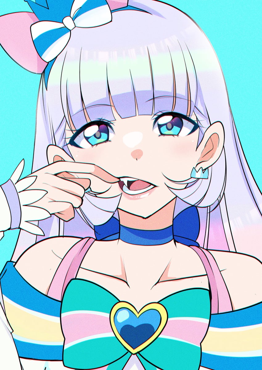 nekoyashiki yuki and cure nyammy (precure and 1 more) drawn by mitsuki_tayura