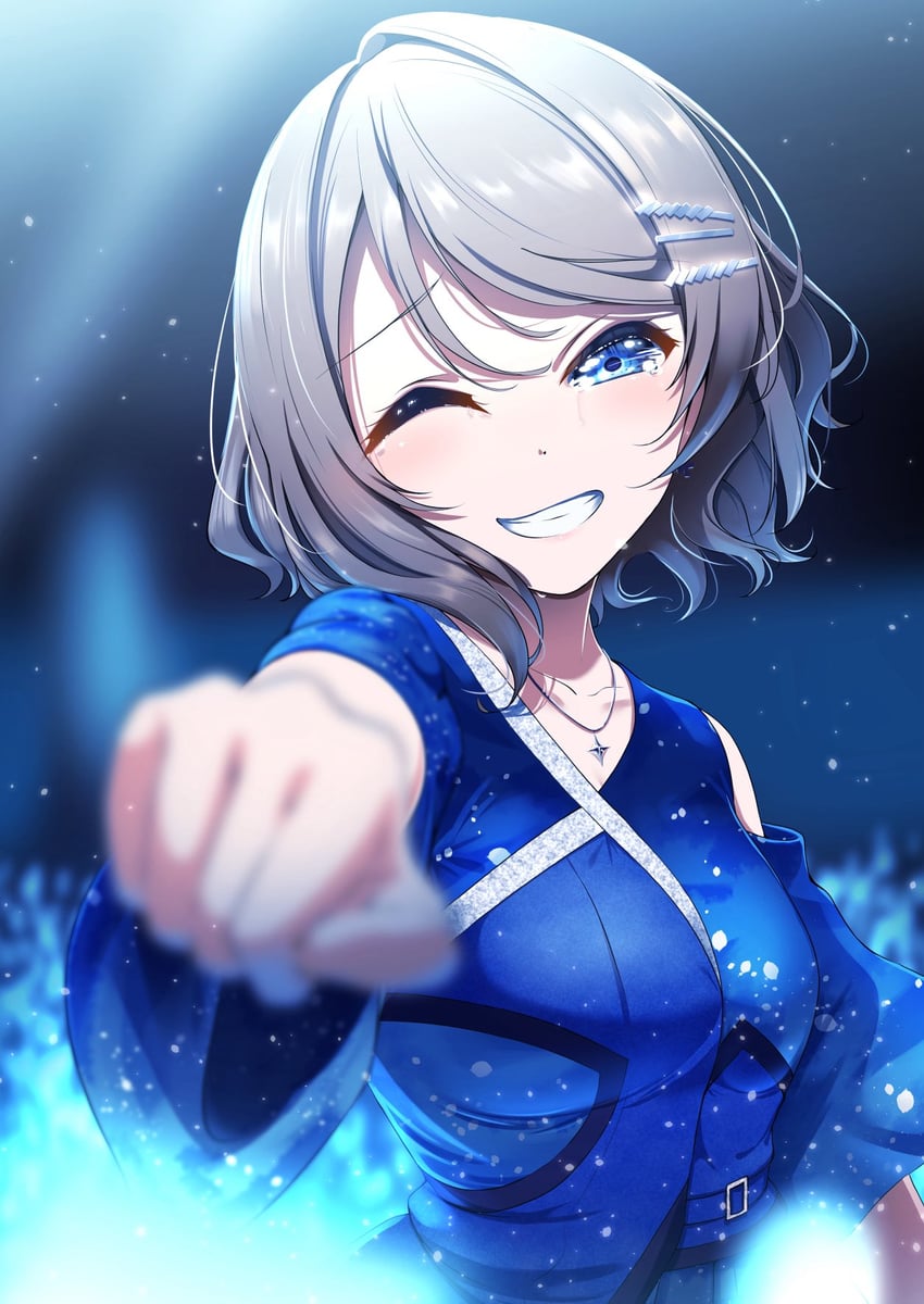 watanabe you (love live! and 1 more) drawn by amagi_(volfuji)