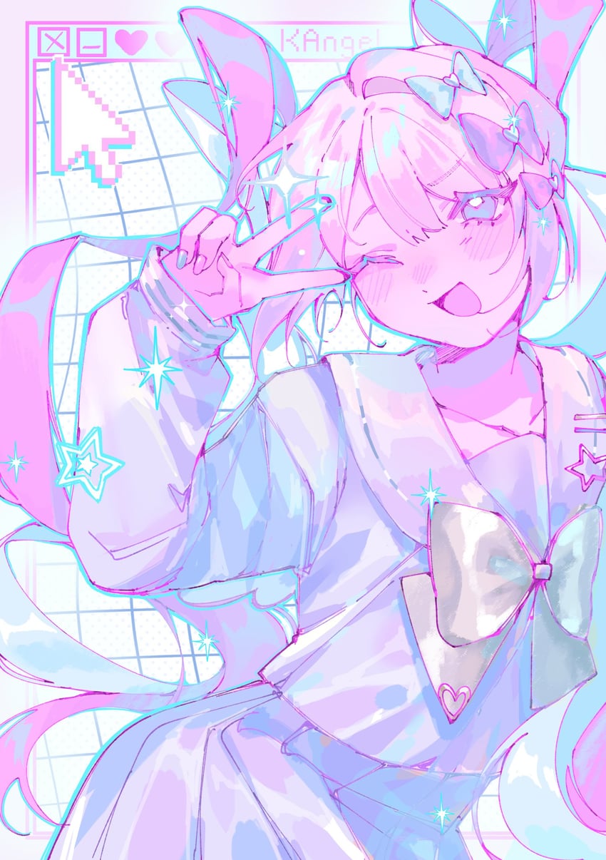 chouzetsusaikawa tenshi-chan (needy girl overdose) drawn by myun_(myun_art)