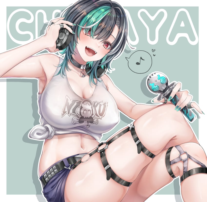 rindo chihaya (hololive and 1 more) drawn by raina_(raina_games)