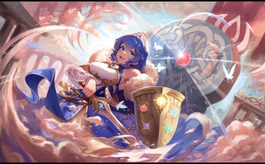 lucina and female morgan (fire emblem and 2 more) drawn by seerdraws