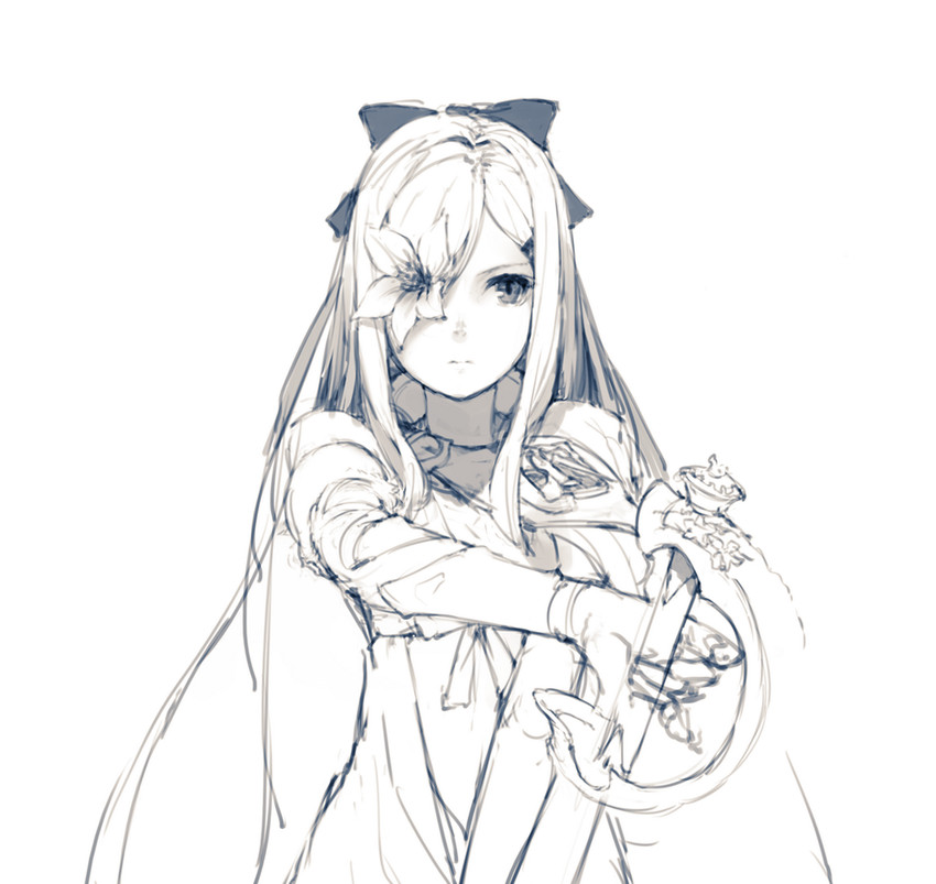 zero (drag-on dragoon and 1 more) drawn by junwool
