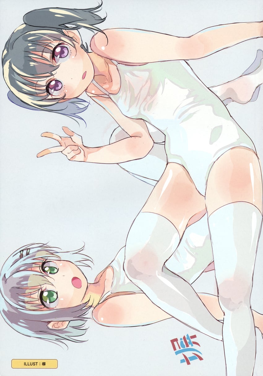 yukimura aoi and kuraue hinata (yama no susume) drawn by hei_(tonarinohey)