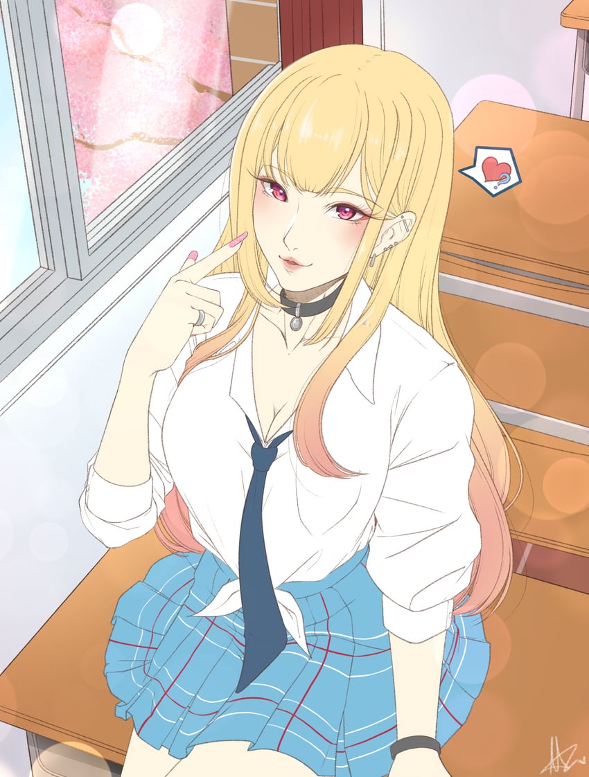 kitagawa marin (sono bisque doll wa koi wo suru) drawn by abigail_(abira)