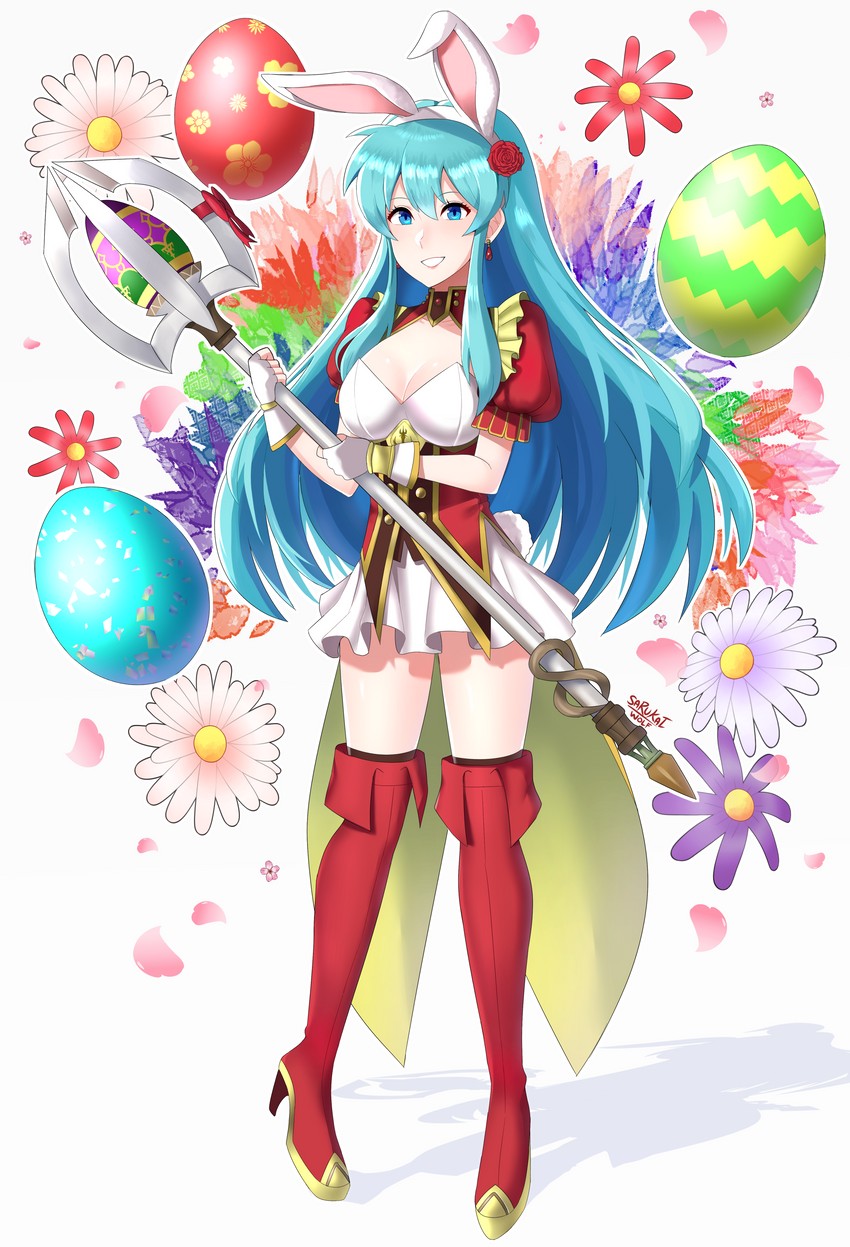 eirika (fire emblem and 2 more) drawn by sarukaiwolf