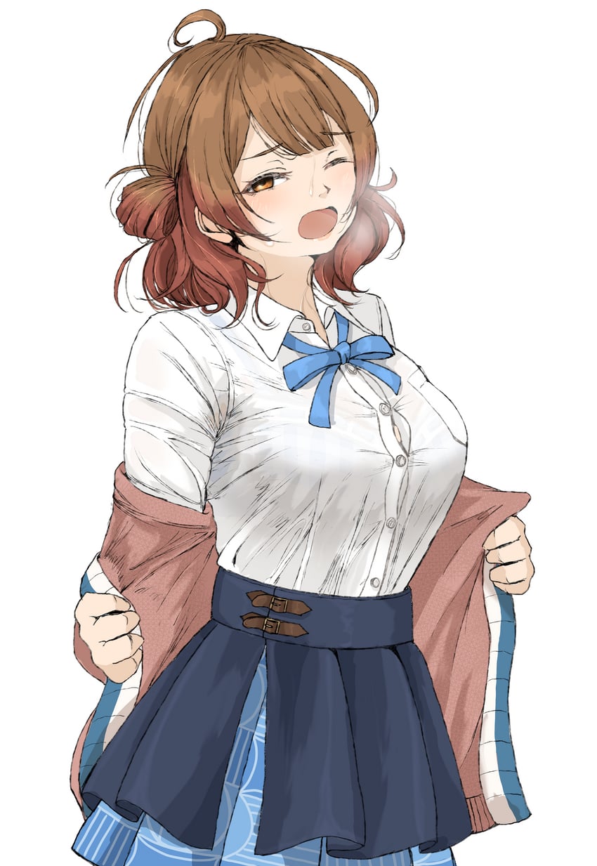 hanami ume (idolmaster and 1 more) drawn by gatsby_ssl