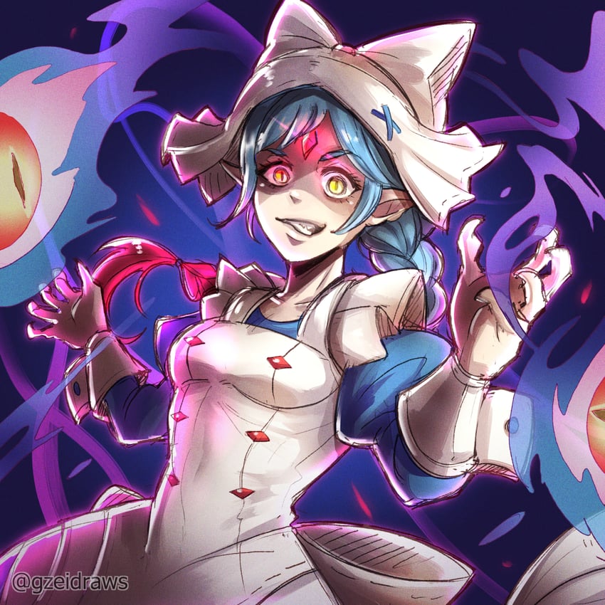 lilith (fire emblem and 2 more) drawn by gzei