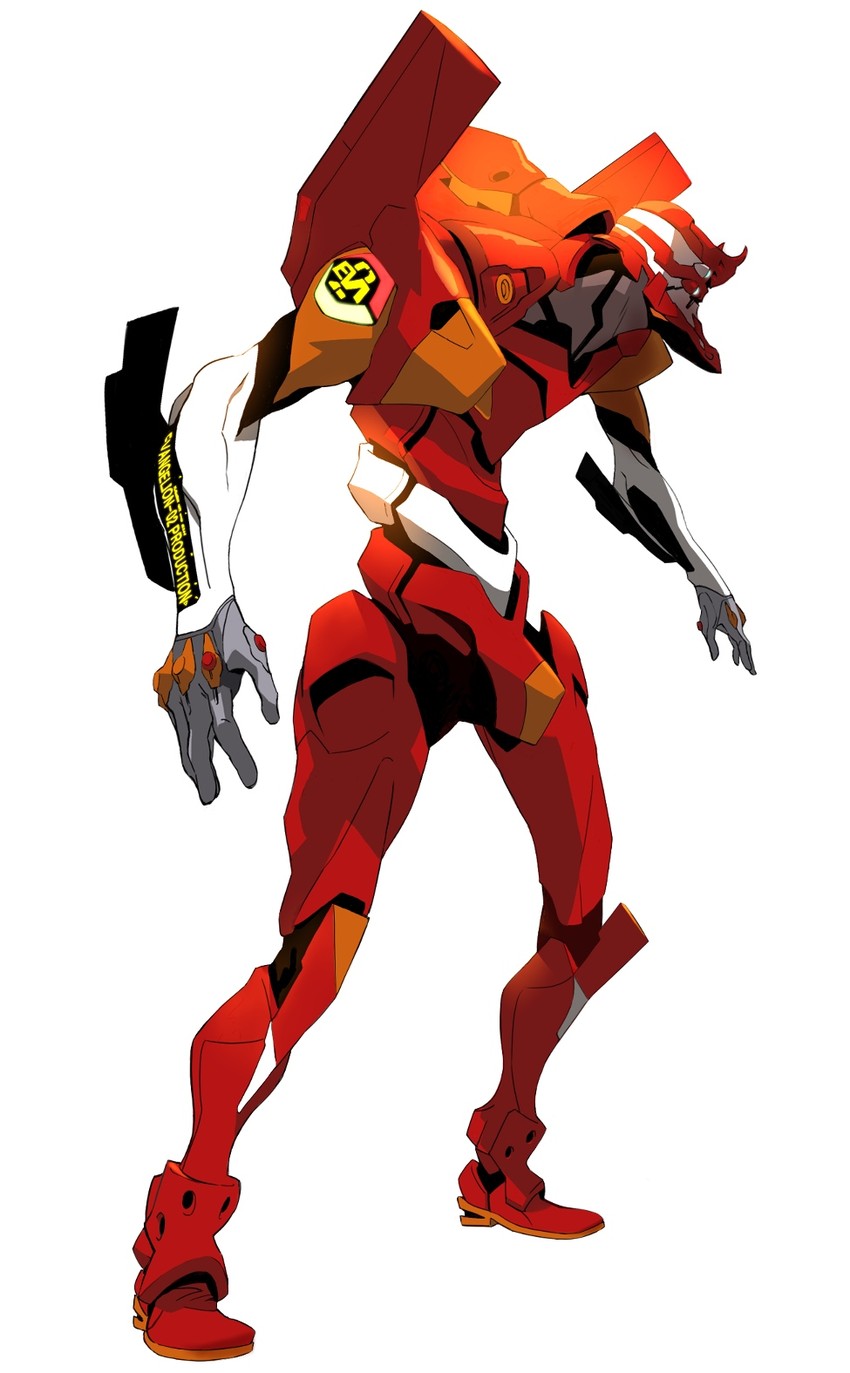 eva 02 (neon genesis evangelion and 2 more) drawn by nansui_kinoko