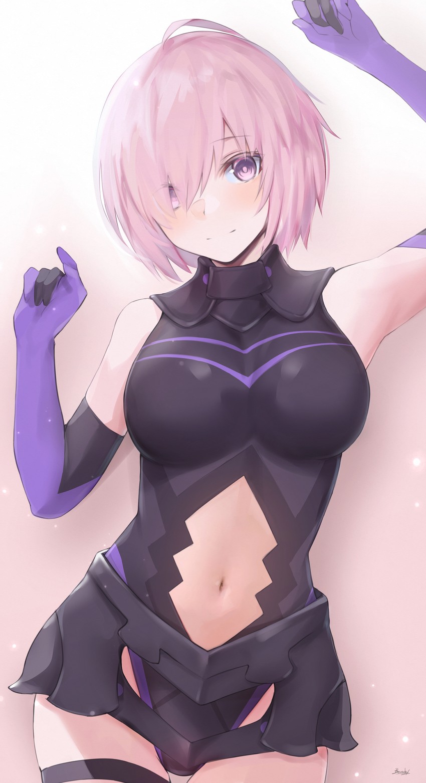mash kyrielight (fate and 1 more) drawn by bee_doushi
