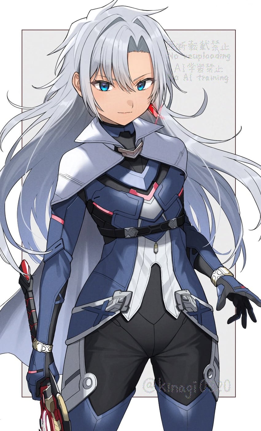 a (xenoblade chronicles and 2 more) drawn by kinagi_(3307377)
