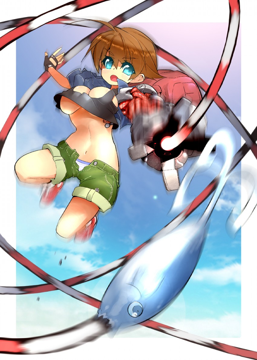 umihara kawase and nathan spencer (umihara kawase and 2 more) drawn by fujishima-sei_ichi-gou