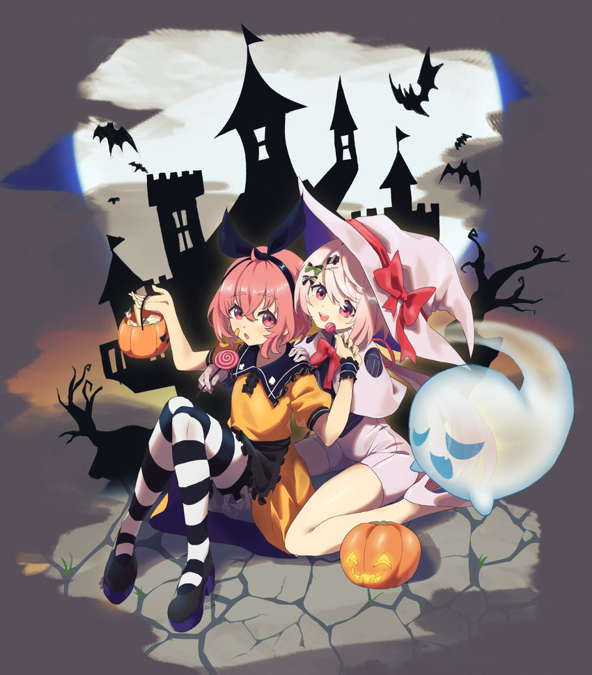 shiina yuika and sasaki saku (nijisanji) drawn by soranakidayo