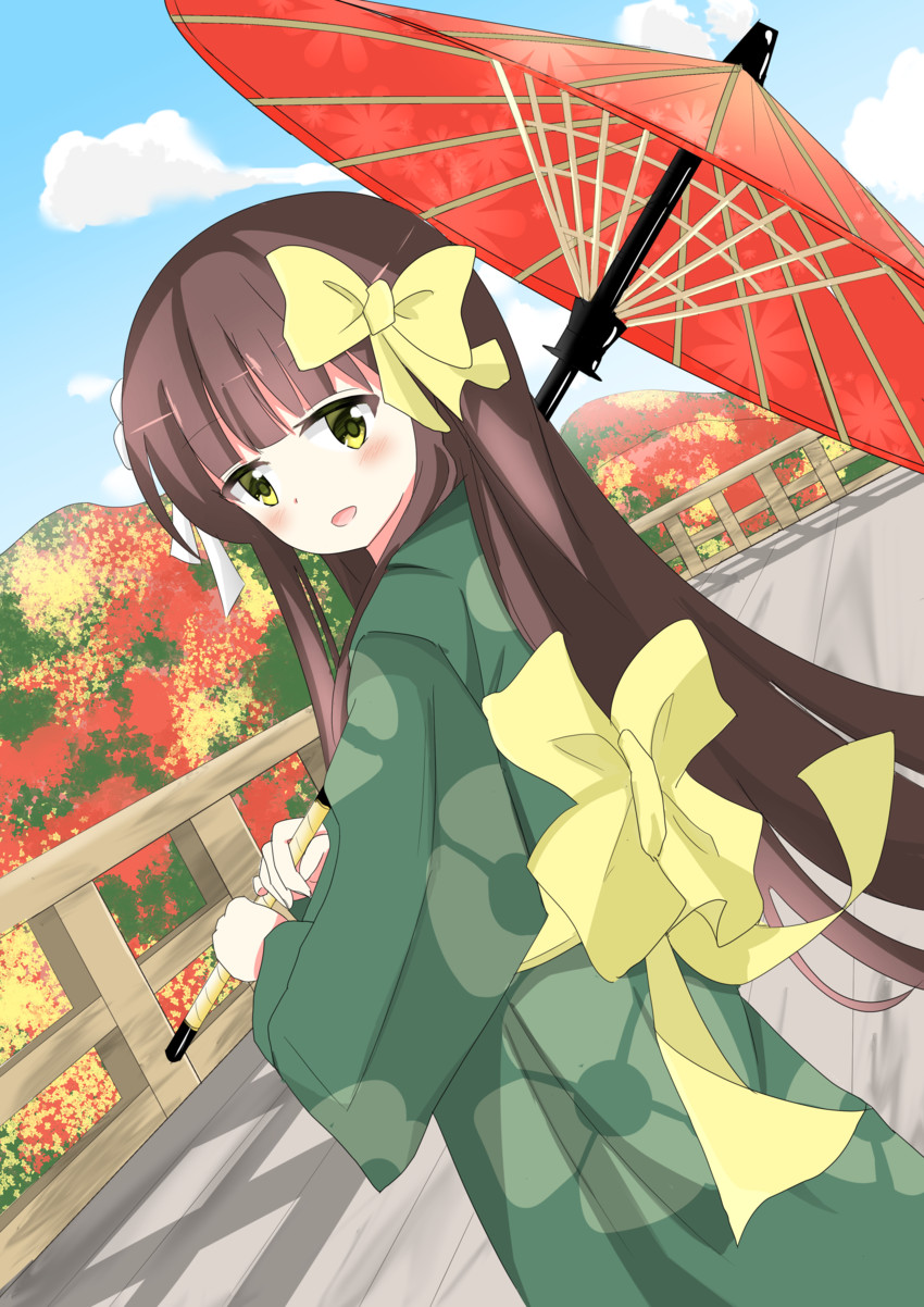 ujimatsu chiya (gochuumon wa usagi desu ka?) drawn by kousaka_nobaku